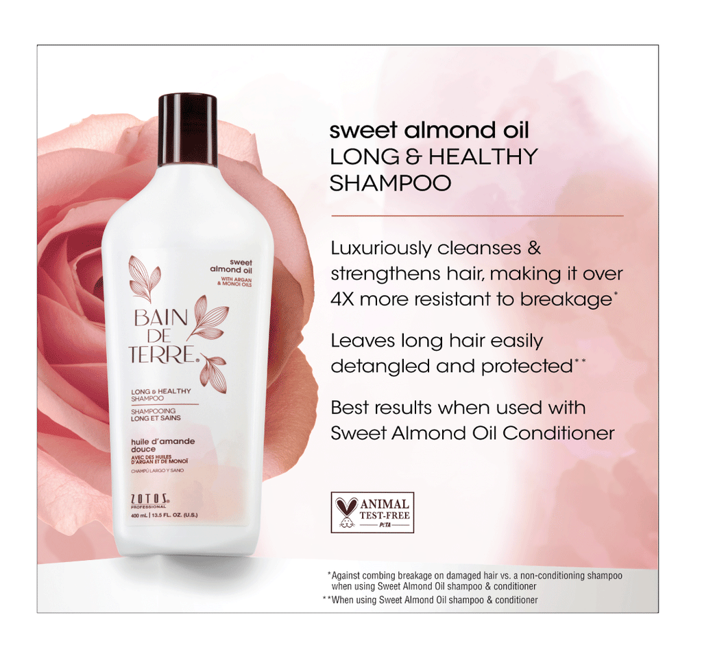 Sweet Almond Oil Long & Healthy Shampoo