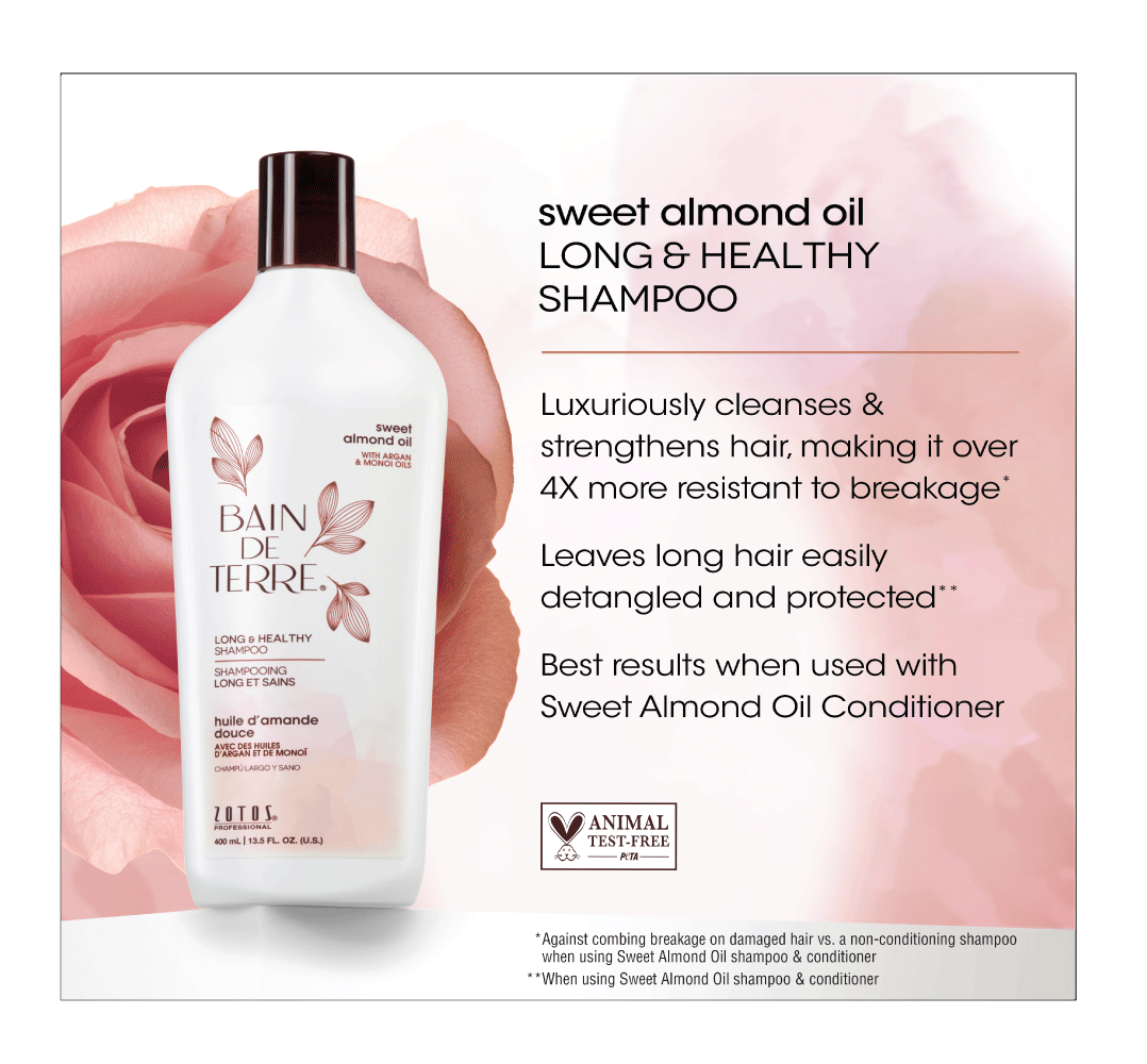 Sweet Almond Oil Long & Healthy Shampoo