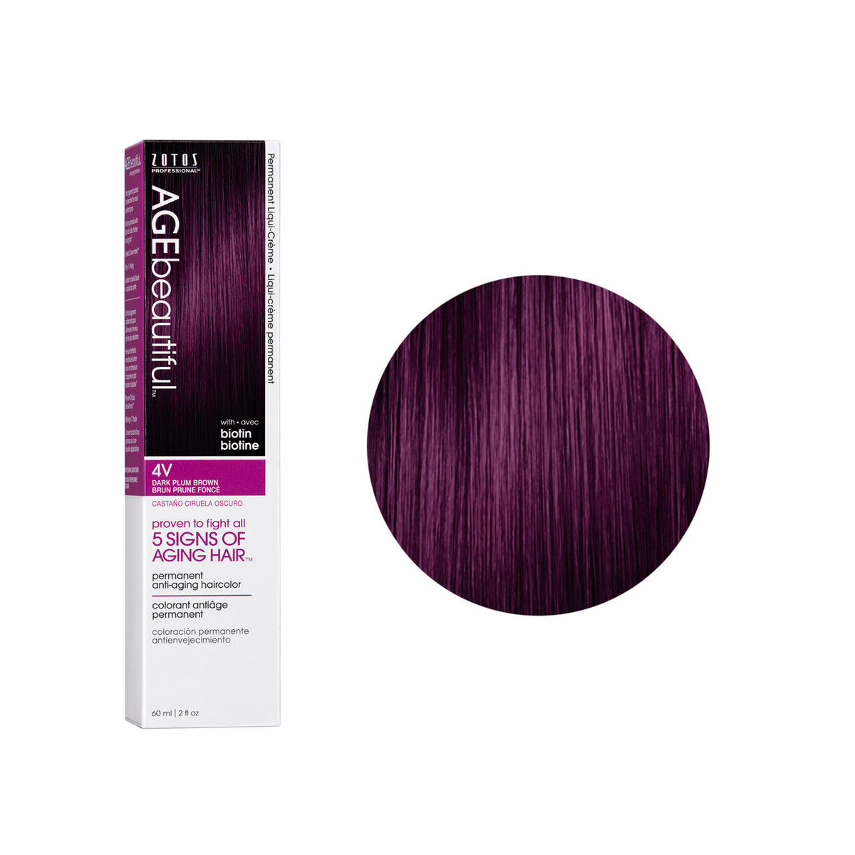 4V Dark Plum Brown 60ml